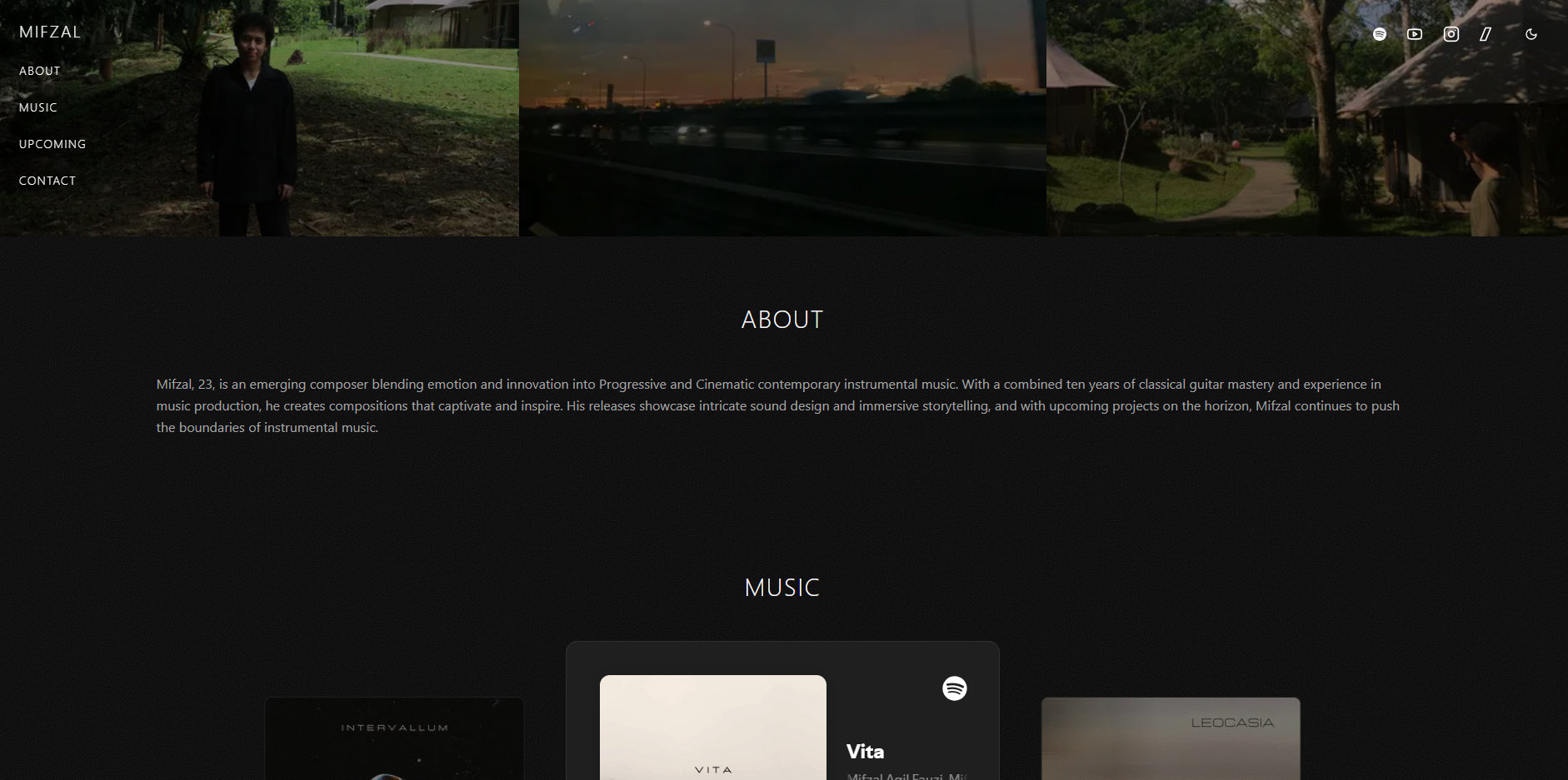 Music Artist Website